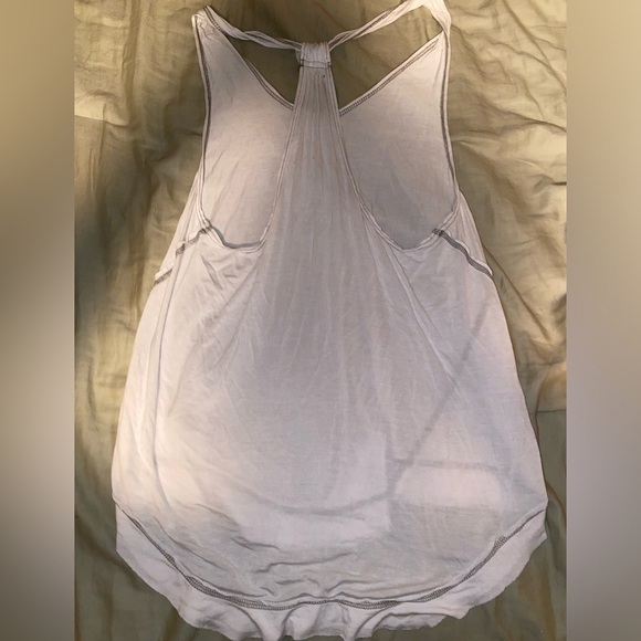 Free People We The Free White Halter Tank Top Flowy Super Soft Comfy Layering - Picture 3 of 6